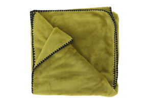 Unique Living - Plaid Jade 140x180cm - Moss Green