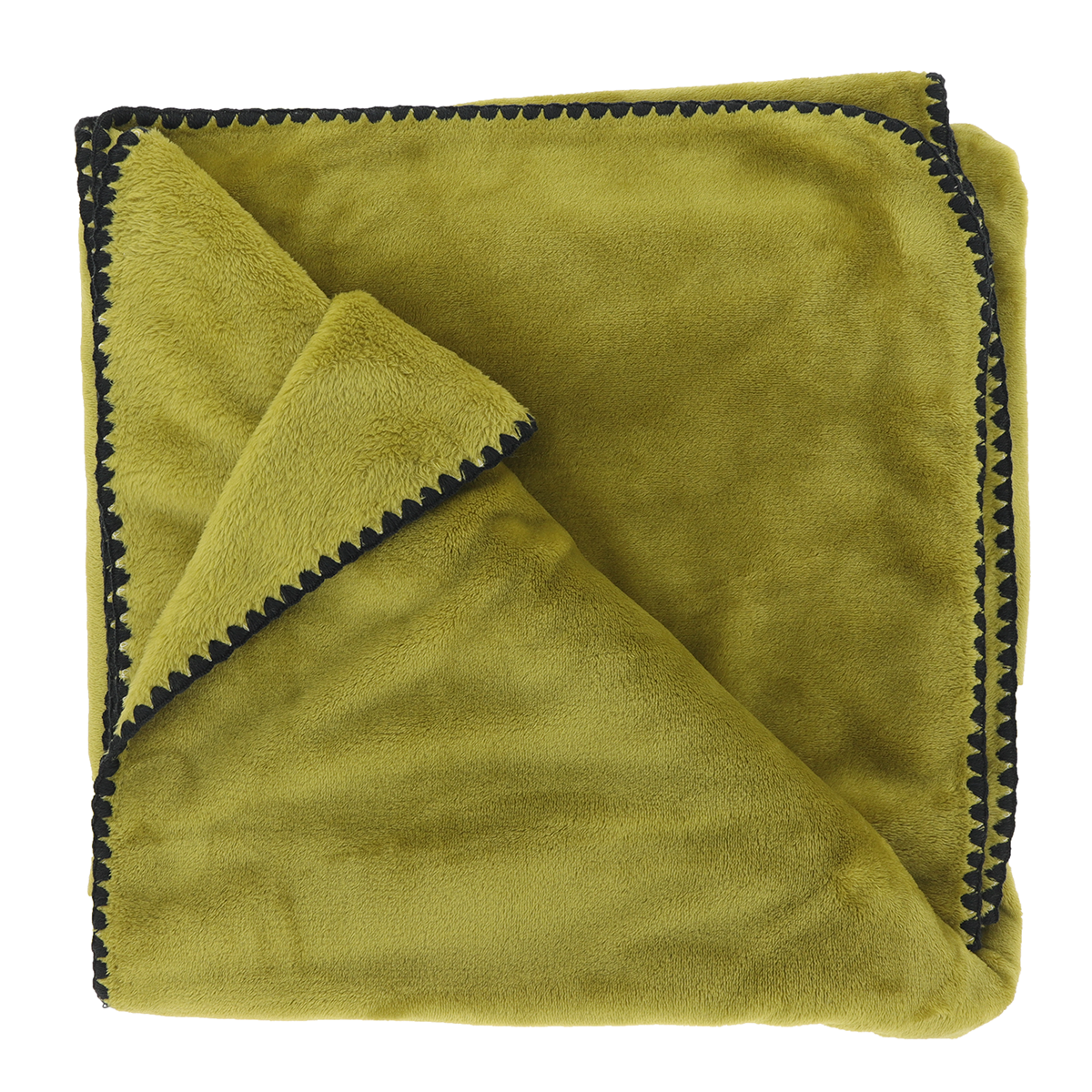 Unique Living - Plaid Jade 140x180cm - Moss Green