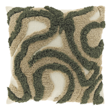 Unique Living - Sierkussen Calin 45x45cm - Winter Green