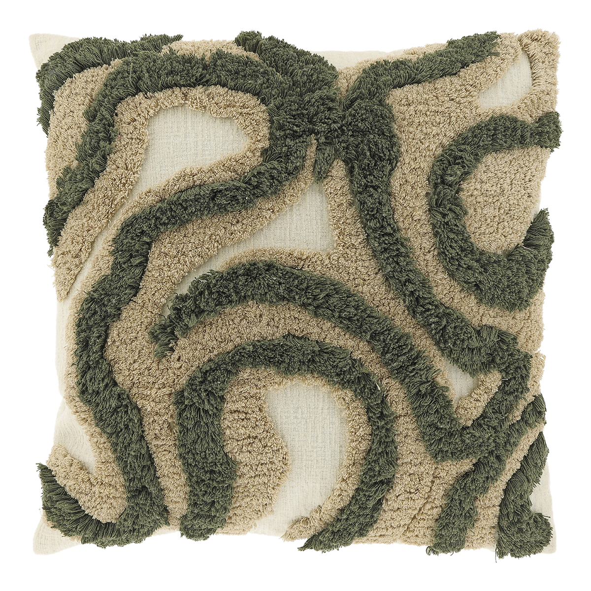 Unique Living - Sierkussen Calin 45x45cm - Winter Green