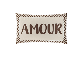 Unique Living - Sierkussen Tekst 30x50cm - Dessin 1