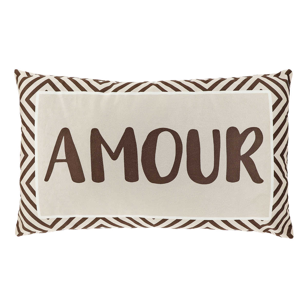 Unique Living - Sierkussen Tekst 30x50cm - Dessin 1