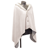 Unique Living - Omslagplaid Coby 75x150cm - Dove White