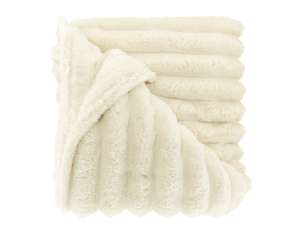 Unique Living - Plaid Romee 150x200cm - Dove White