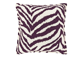 Unique Living - Kussenhoes Rowan 45x45cm - Dark Purple