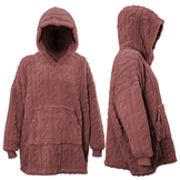Unique Living - Hoodie Pleun 70x50x87cm - Marsala