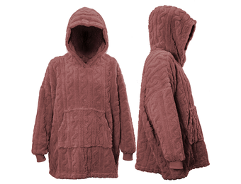 Unique Living - Hoodie Pleun 70x50x87cm - Marsala