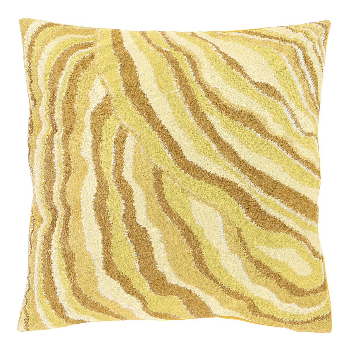 Unique Living - Sierkussen Ezra 45x45cm - Glowy Yellow