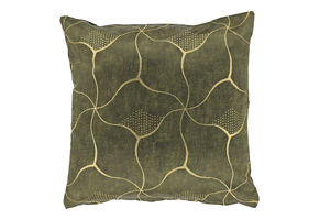 Unique Living - Sierkussen Celina 45x45cm - Winter Green