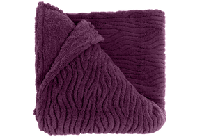 Unique Living - Plaid Clio 150x200cm - Dark Purple