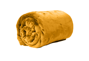 Unique Living - Plaid Enzo 130x180cm - Glowy Yellow