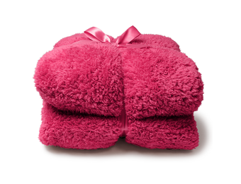Unique Living - Plaid Teddy 150x200cm - Fuchsia