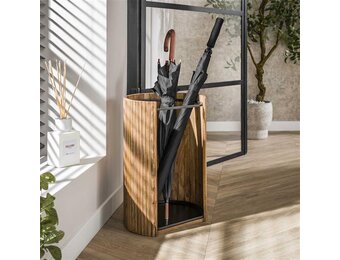 Hoyz Collection - Paraplubak Wave - Massief Mango Zand