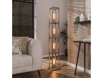 Hoyz Collection - Vloerlamp Quadra 4-lichts - Beige