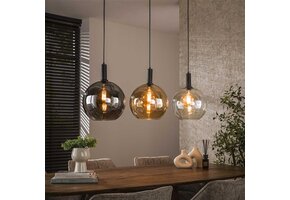 Hoyz Collection - Hanglamp Sfera Tricolore 3-lichts - Artic Zwart