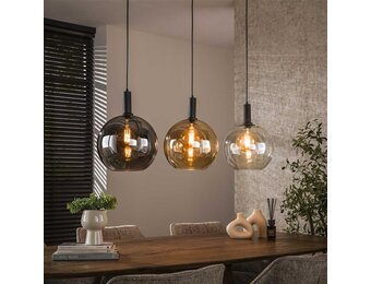 Hoyz Collection - Hanglamp Sfera Tricolore 3-lichts - Artic Zwart