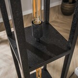 Hoyz Collection - Vloerlamp Quadra 4-lichts - Artic Zwart