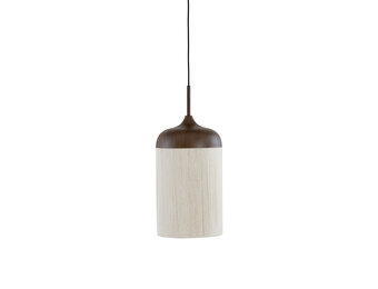 Light & Living - Hanglamp DANIA - Ø22x41.5cm - Bruin