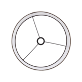 Light & Living - Lampenkap BRANFO - Ø40x30 cm - Bruin