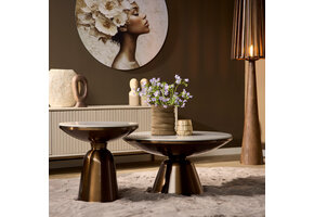 Starfurn - Salontafel Alix - Brons - 50x50x49,5 cm