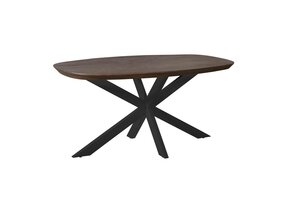 Starfurn - Eettafel Madison - Zwart - 90x160x76 cm