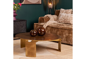 Starfurn - Salontafel Darwin - Brons - 90x90x28 cm
