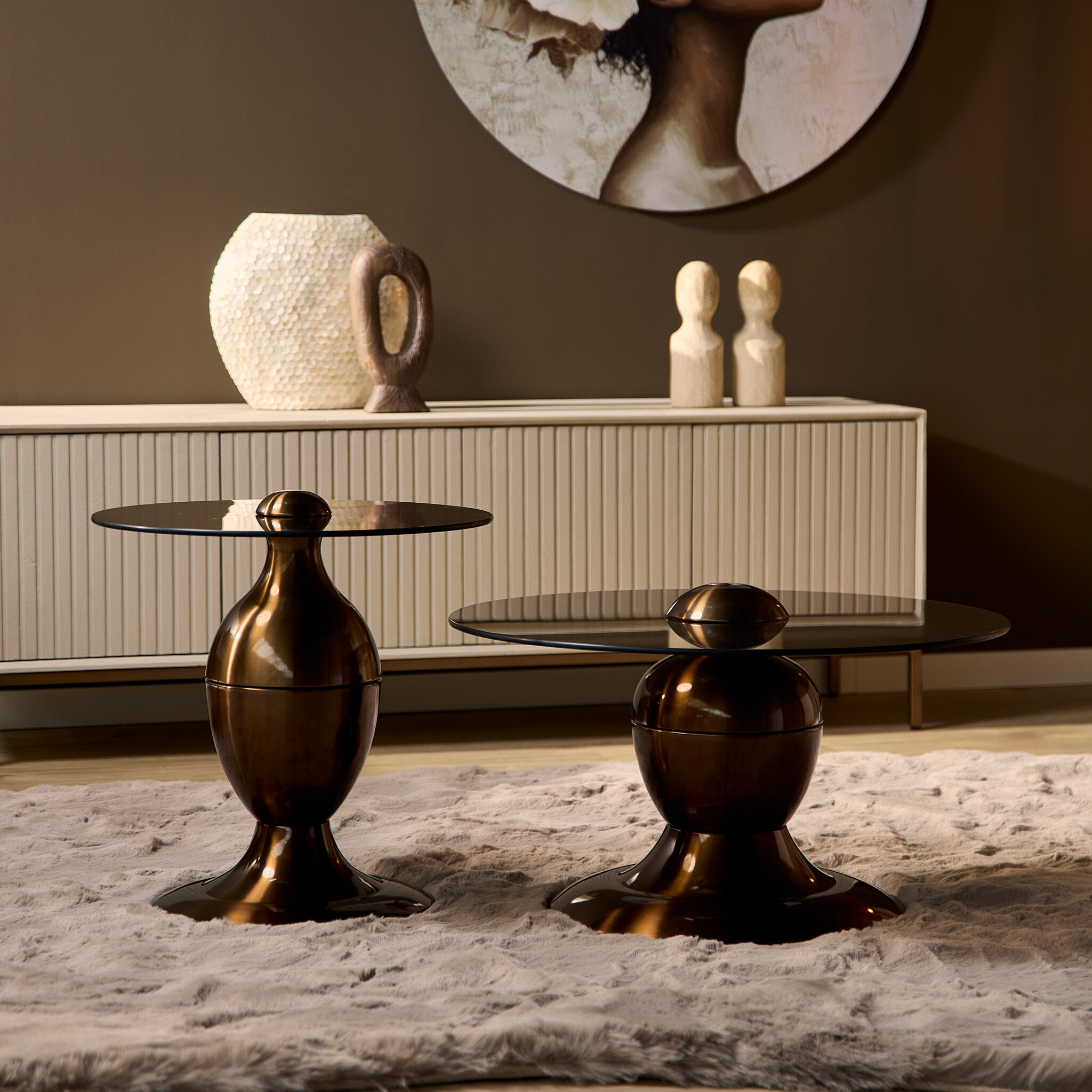 Starfurn - Salontafel June - Brons - 70x70x38 cm