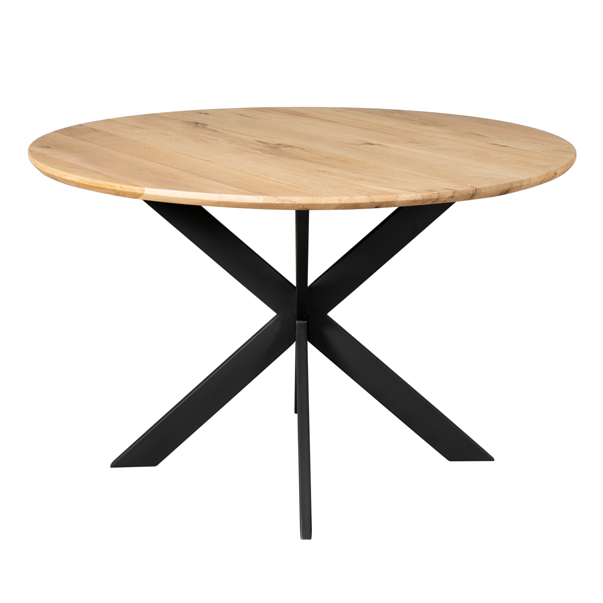 Starfurn - Eiken eettafel Ferris - Rond 130 cm - Naturel