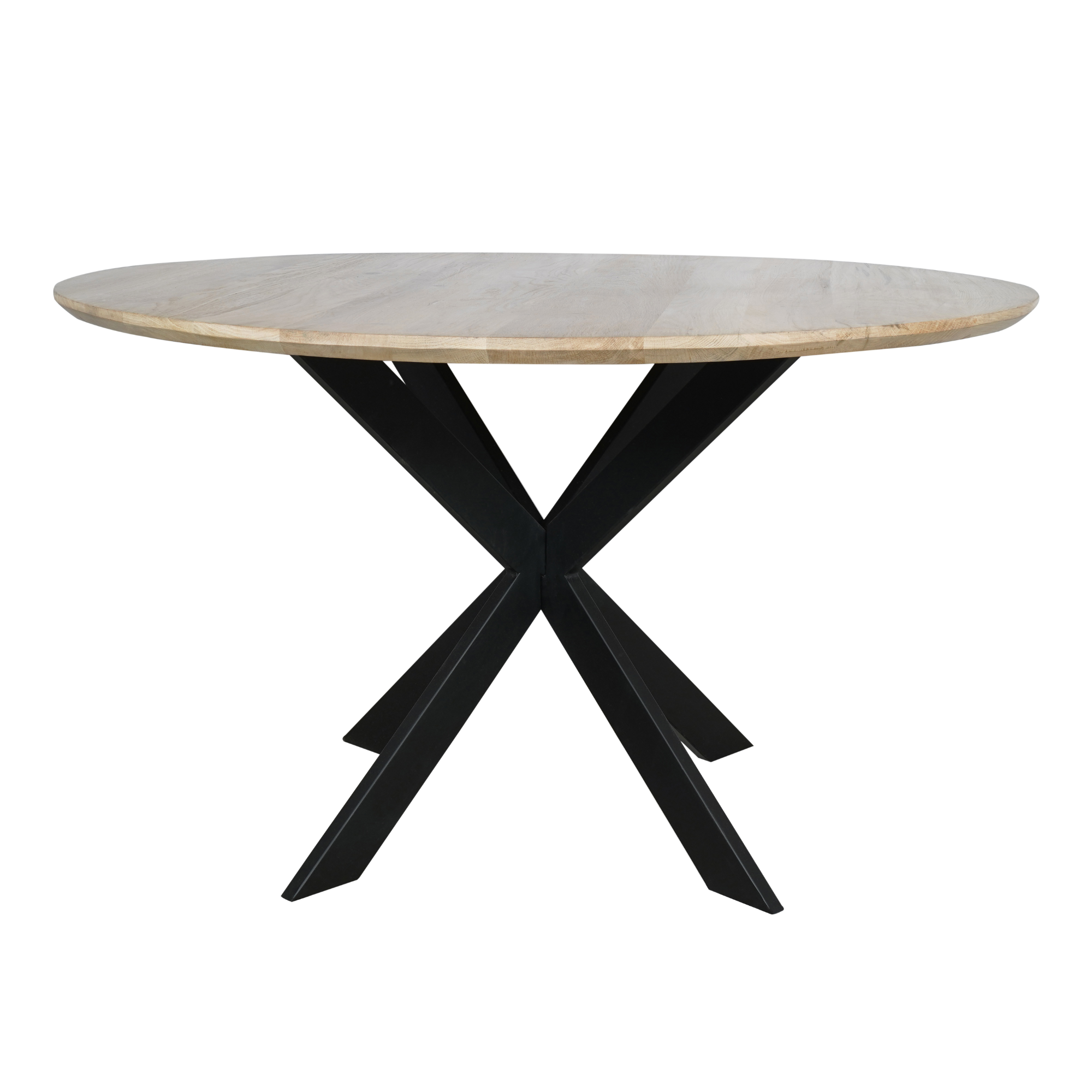 Starfurn - Eiken eettafel Ferris - Rond 130 cm - Naturel