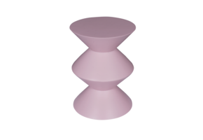 Starfurn - Bijzettafel Abel - Roze - 33x33x45 cm