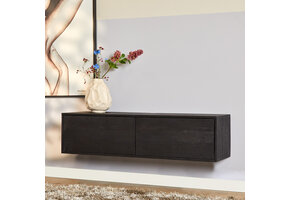 Starfurn - Tv meubel Vision - Zwart - 30x120x35 cm