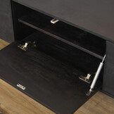 Starfurn - Tv meubel Vision - Zwart - 30x120x35 cm