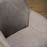 Starfurn - Eetkamerstoel Mees - Taupe - 62,5x57x86,5 cm