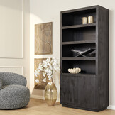 Starfurn - Boekenkast Brussel Black - 90 cm