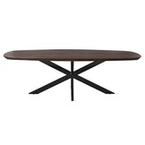 Starfurn - Eettafel Madison - Zwart - 100x200x76 cm