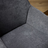 Starfurn - Eetkamerstoel Mees - Grijs - 62,5x57x86,5 cm