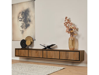 Starfurn - Zwevend tv meubel RichWood - 240 cm