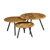 Starfurn - Salontafel Ohio - 70 cm - set van 3