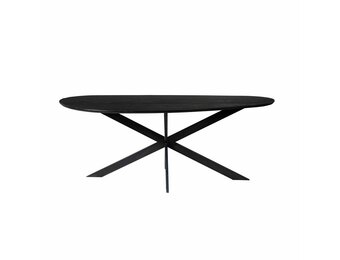 Starfurn - Eettafel Cloud - 240 cm - Eiken - Zwart