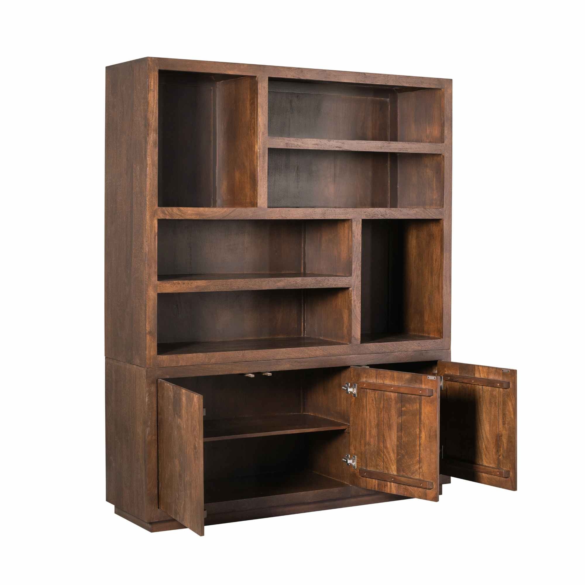 Starfurn - Vakkenkast Brussel - Bruin - 45x160x200 cm