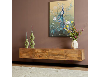 Starfurn - Zwevend tv meubel Vision Natural - 200 cm