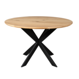 Starfurn - Eiken eettafel Ferris - Rond 150 cm - Naturel