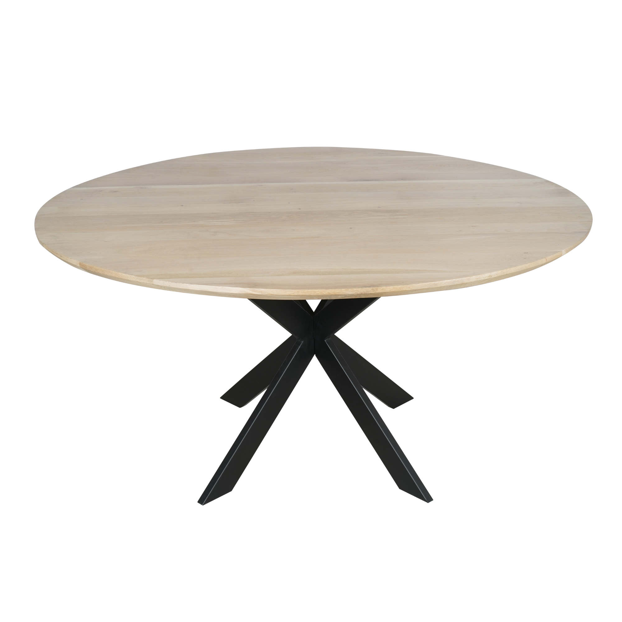 Starfurn - Eiken eettafel Ferris - Rond 150 cm - Naturel