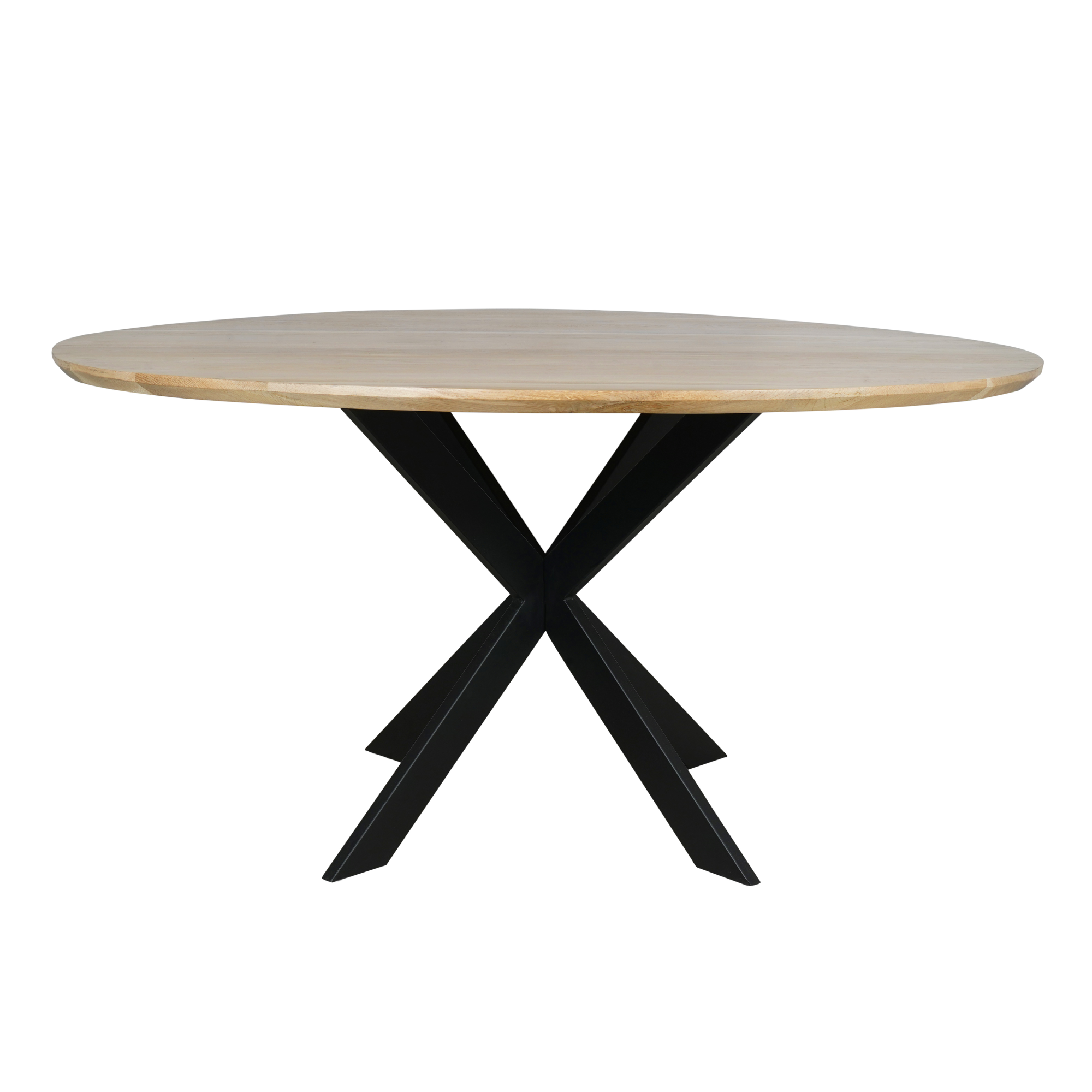 Starfurn - Eiken eettafel Ferris - Rond 150 cm - Naturel