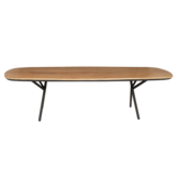 Starfurn - Eettafel RichWood - Bruin - 100x200x76 cm