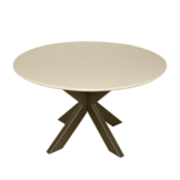 Starfurn - Eettafel Madison - Beige - 130x130x76 cm