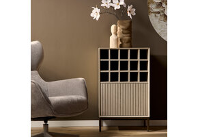 Starfurn - Wijnkast Madison - Beige - 35x55x90 cm