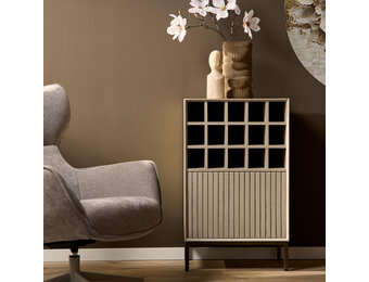 Starfurn - Wijnkast Madison - Beige - 35x55x90 cm