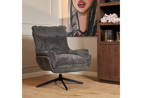 Starfurn - Fauteuil Vera - Dark Grey