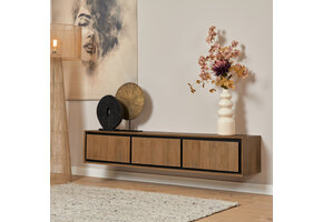 Starfurn - Tv meubel RichWood - Bruin - 35x160x30 cm